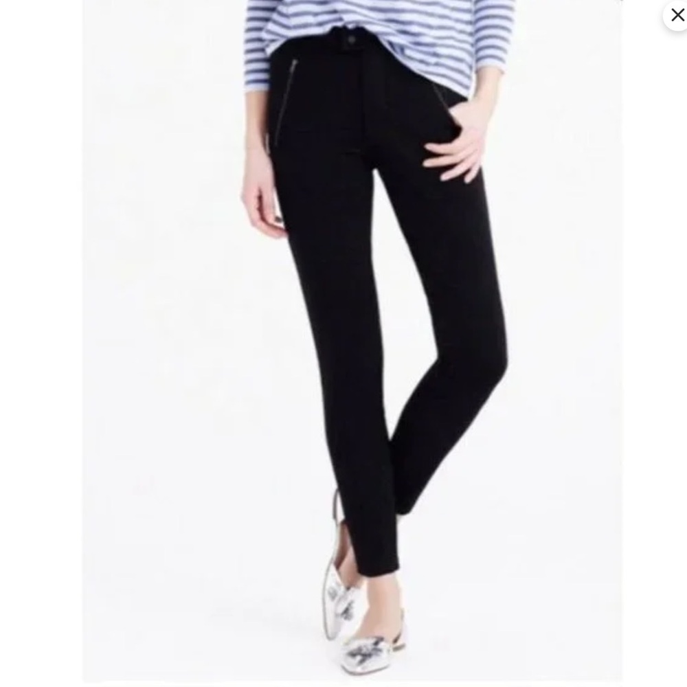 J. Crew navy blue pixie pants with zipper pockets Size 6S / 6 Short New with tag